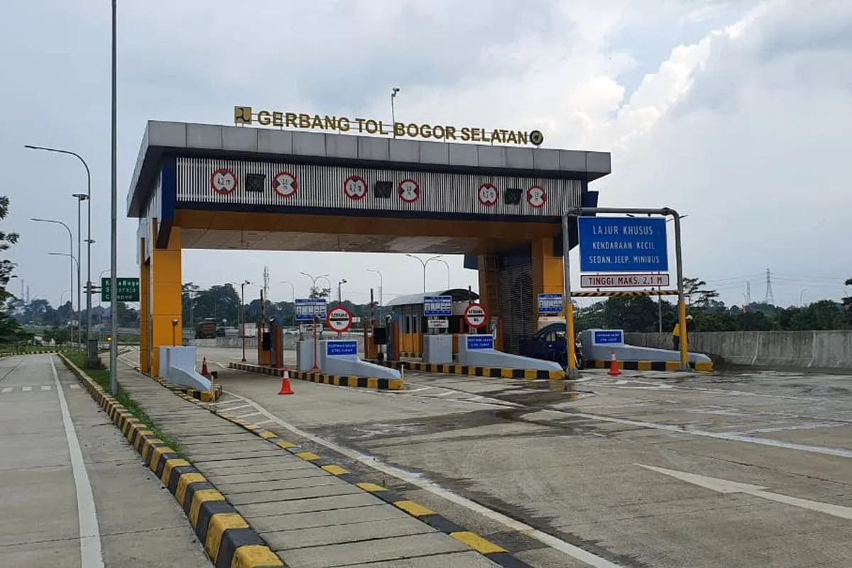 5 menit ke Pintu Tol Bogor Selatan
